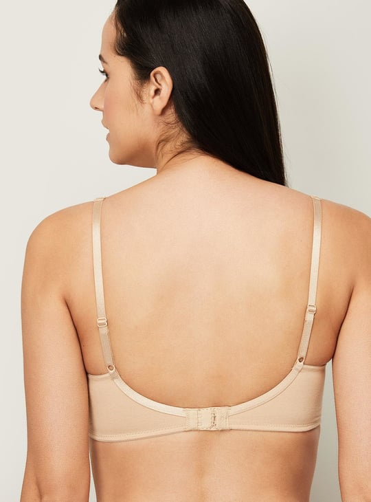 JOCKEY Solid Full Coverage Shaper Non-Padded Non-Wired Bra
