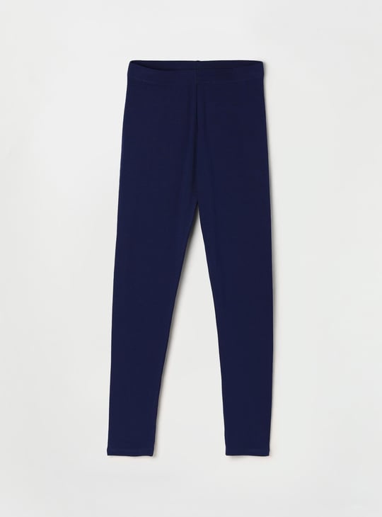 FAME FOREVER Girls Solid Elasticated Leggings