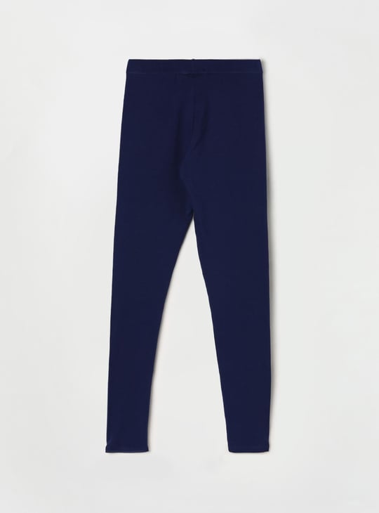 FAME FOREVER Girls Solid Elasticated Leggings