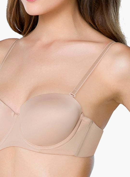 AMANTE Women Solid Padded Wired Push-Up Bra