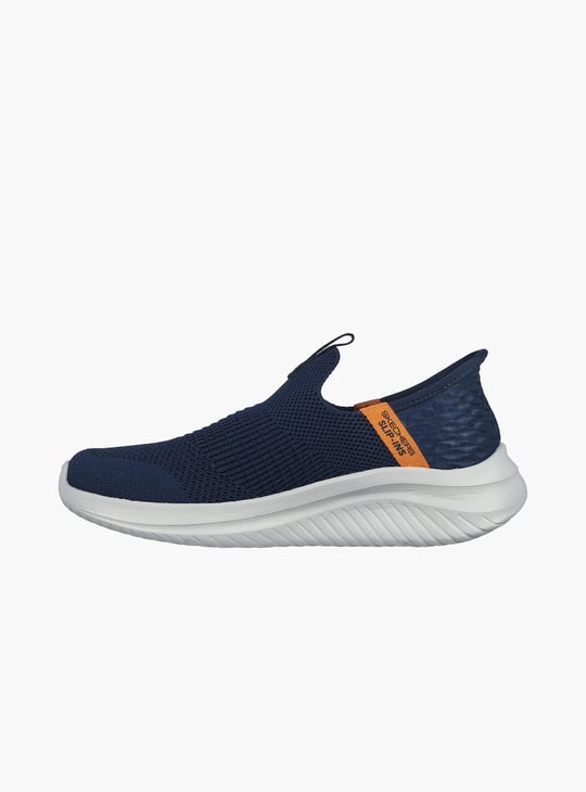 SKECHERS Boys Boys Textured Slip-On Casual Shoes