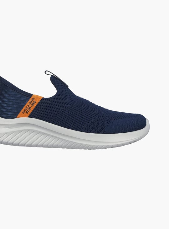 SKECHERS Boys Boys Textured Slip-On Casual Shoes