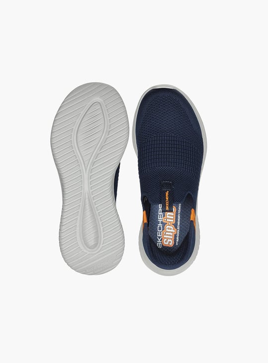 SKECHERS Boys Boys Textured Slip-On Casual Shoes