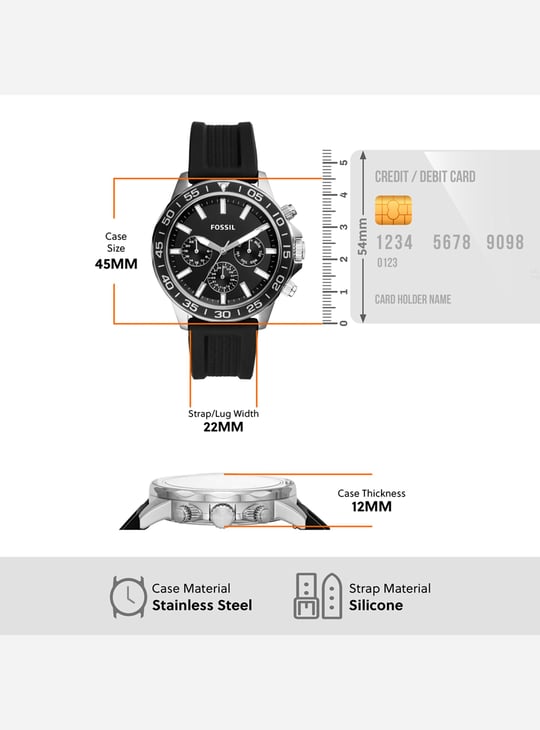 FOSSIL Bannon Men Chronograph Watch - BQ2494