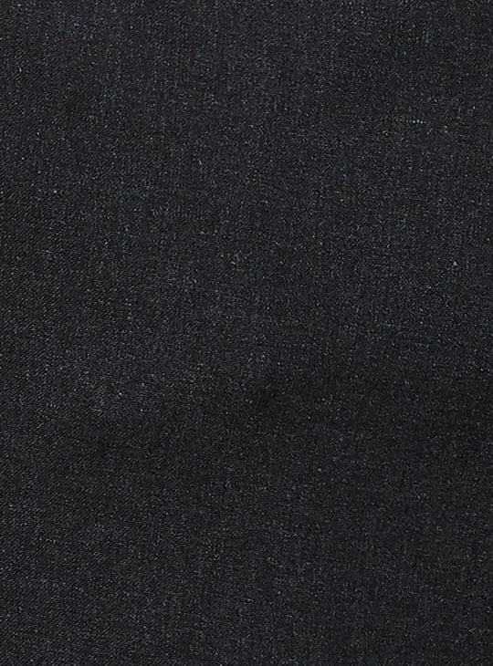 BLACKBERRYS Men Solid Slim Straight Fit Formal Trousers
