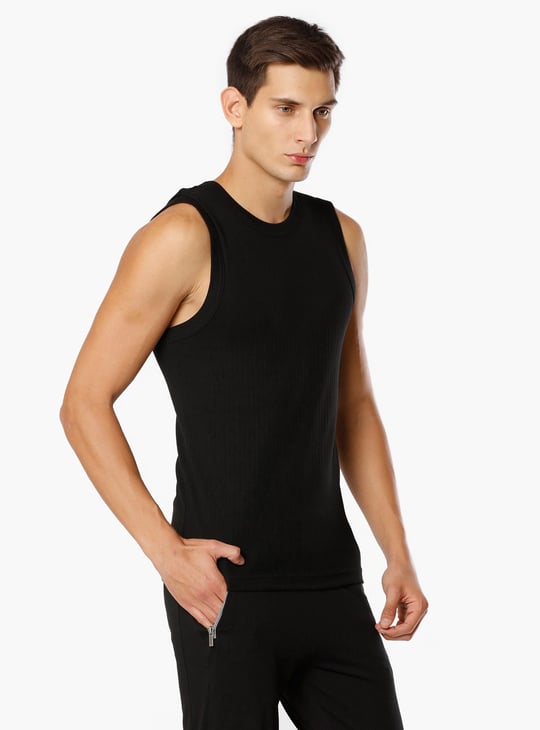 JOCKEY Solid Sleeveless T-Shirt