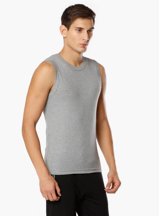 JOCKEY Solid Sleeveless T-Shirt
