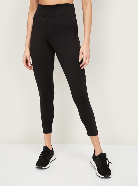 KAPPA Women Solid Elasticated Tights