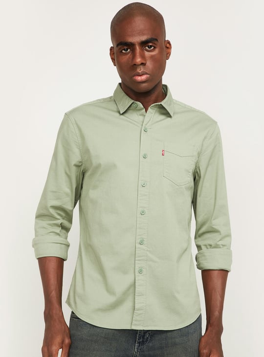 Levi's men's solid casual shirt sale