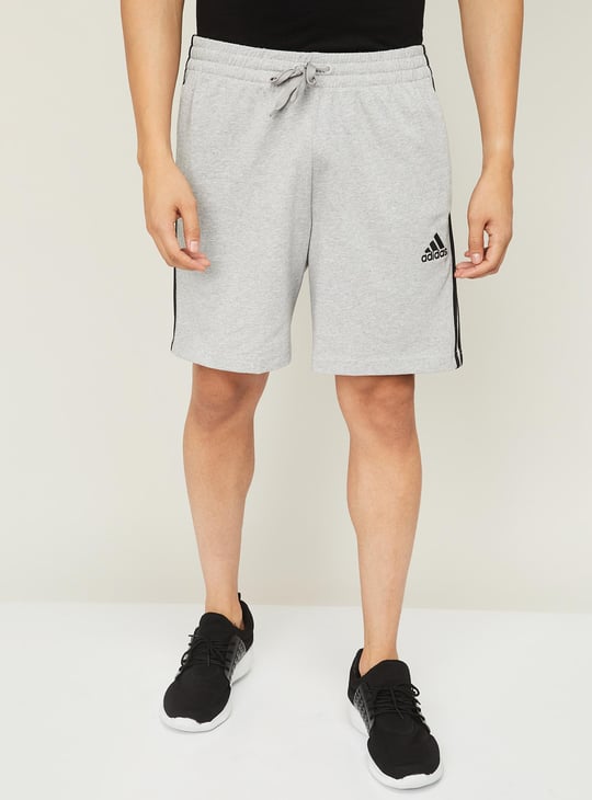 ADIDAS Men Striped Sports Shorts