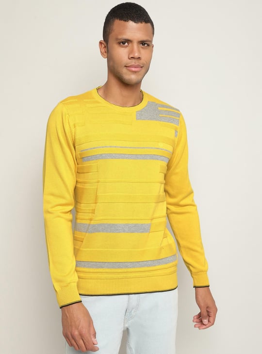 Printed Sweatshirt Allen Solly Sweater Myntra Full Sleeve Allen