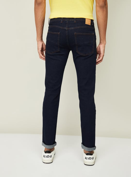 V DOT Men Solid Super Skinny Fit Jeans