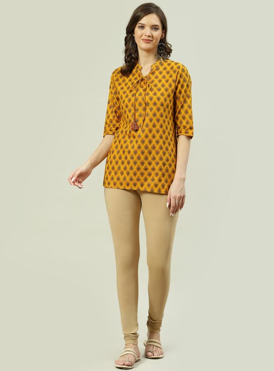 BIBA Women Solid Elasticated Churidar