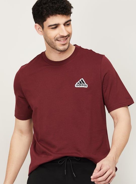 ADIDAS Men Solid Sports T-shirt - Main Image