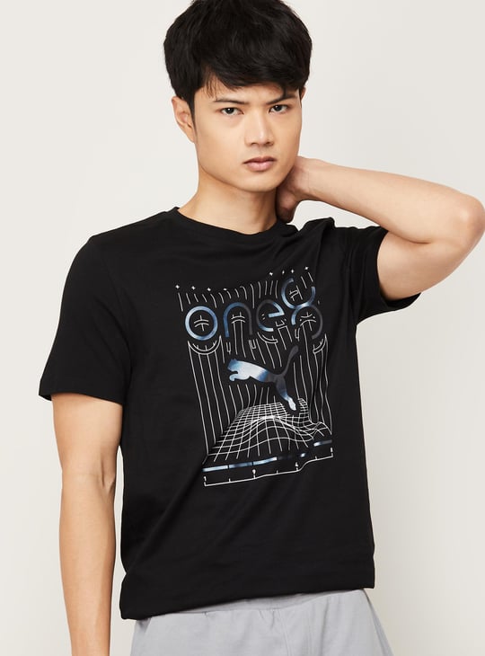 PUMA Men One8 Printed T shirt