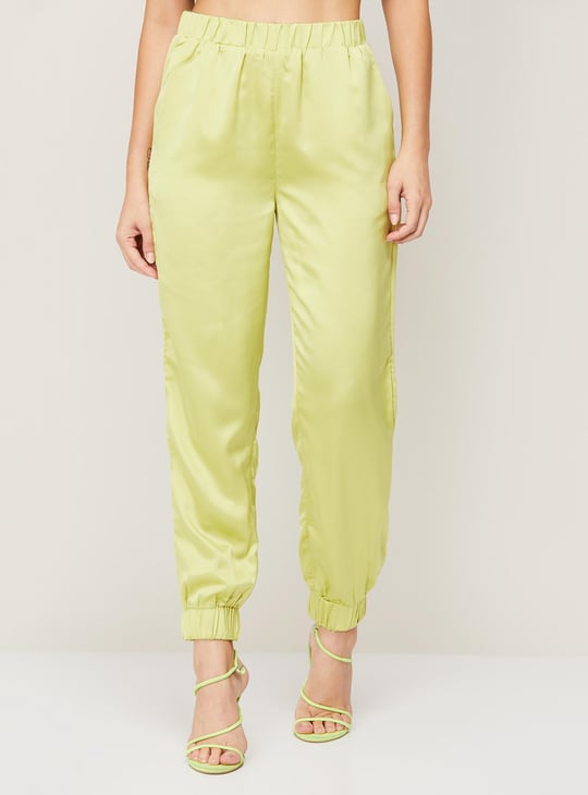 VERO MODA Women Solid Elasticated Joggers