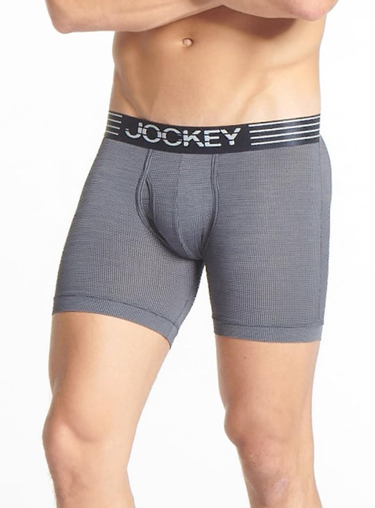 JOCKEY Men Solid Elasticated Trunk