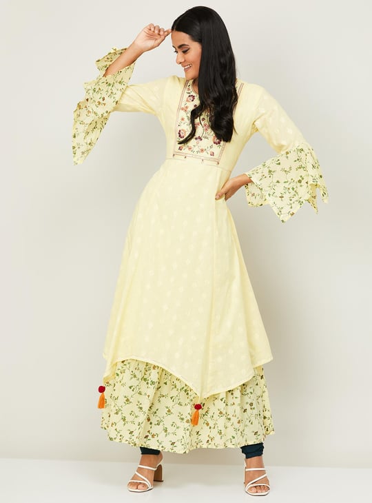 Layered ethnic dress hotsell