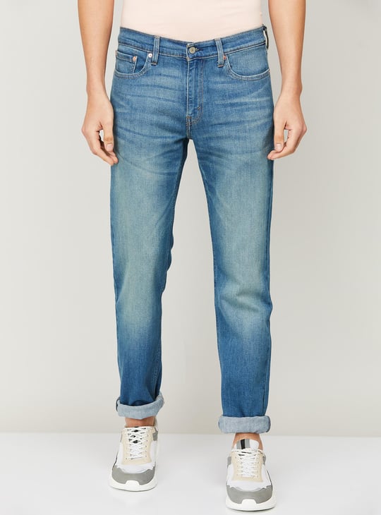 Blue Levis 501 W31 L36 LEVIS 511 1390 FADED DARK BLUE 38X32