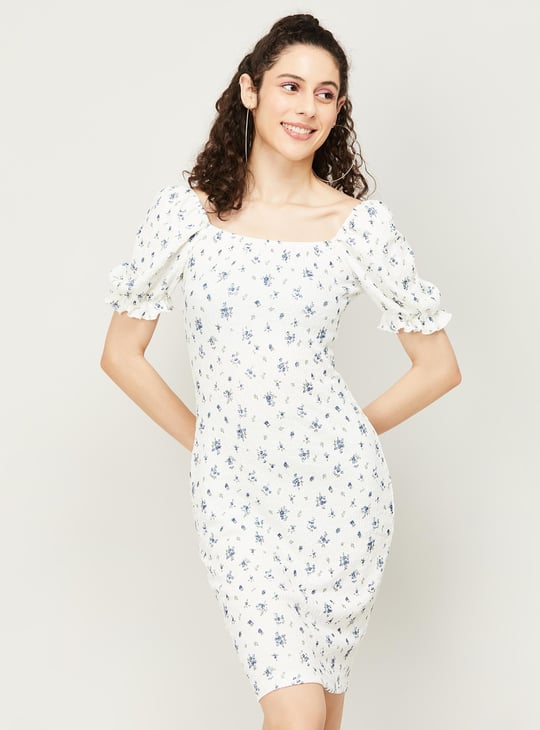 princess polly baby blue dress Puff Sleeve Dresses main image 1