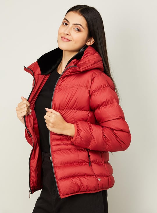 MONTE CARLO Women Solid Bomber Jacket