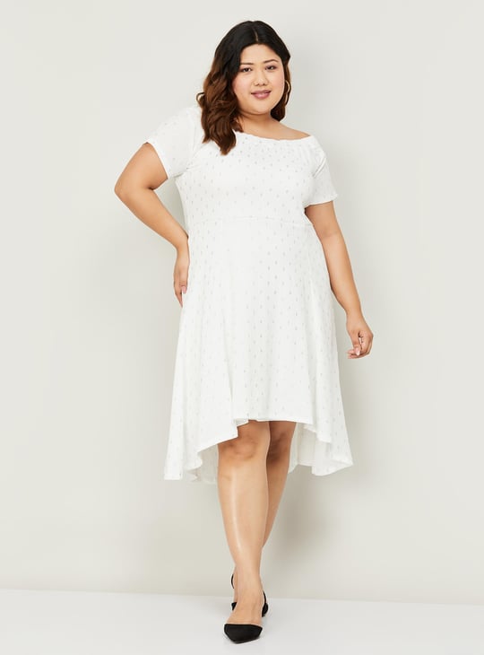 princess polly baby blue dress Off-White Asymmetric mini dress