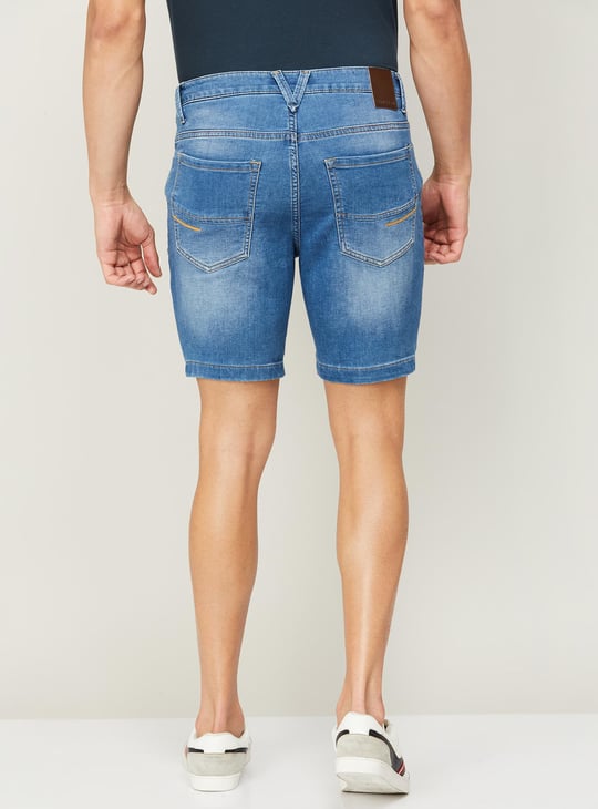 Short En Denim United Colors Of Benetton Taille 28 - Occasion Très Bon état