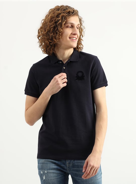 Benetton polo shirt on sale