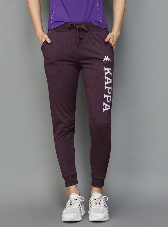 Kappa burgundy joggers online