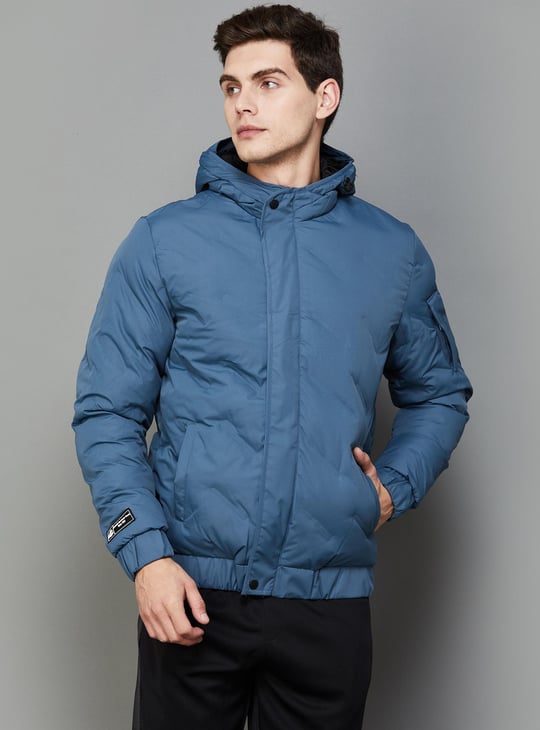 KAPPA Men Solid Padded Jacket