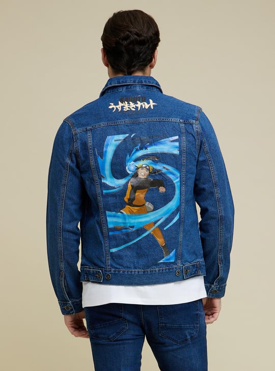 Michael B Jordan Naruto Jeans Jacket Coach Michael B Jordan Denim