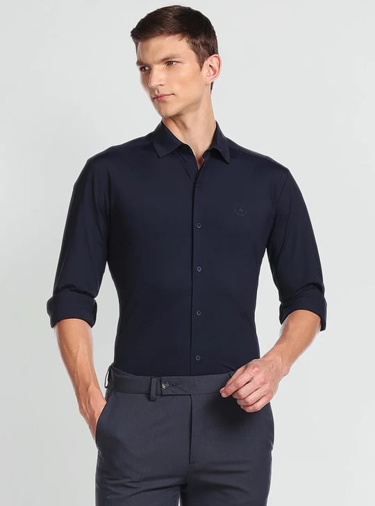 ARROW Men Solid Slim Fit Formal Shirt