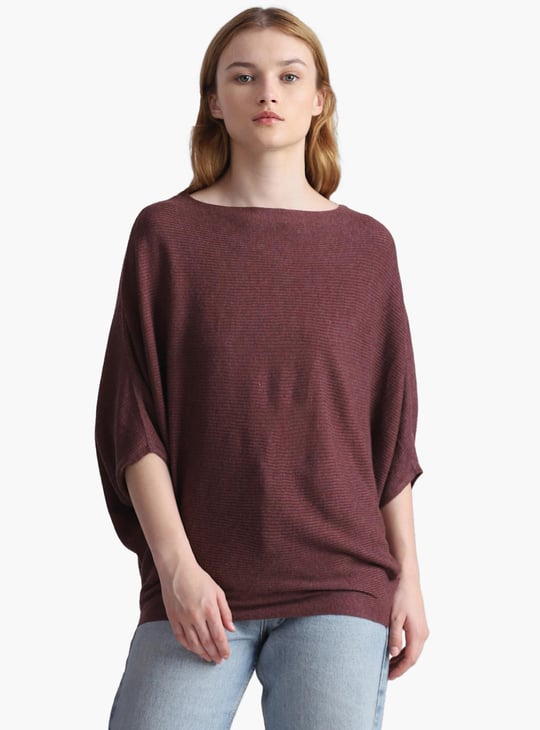 トップス theredthread S layered dolman knit THEREDTHREAD / ザレッドスレッド】S layered dolman knit