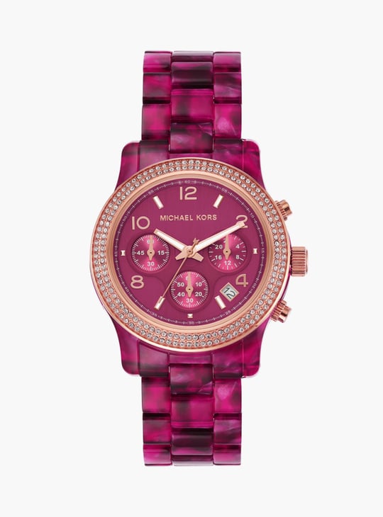 Lexington Pavé Silver-Tone Watch | Michael Kors [US]