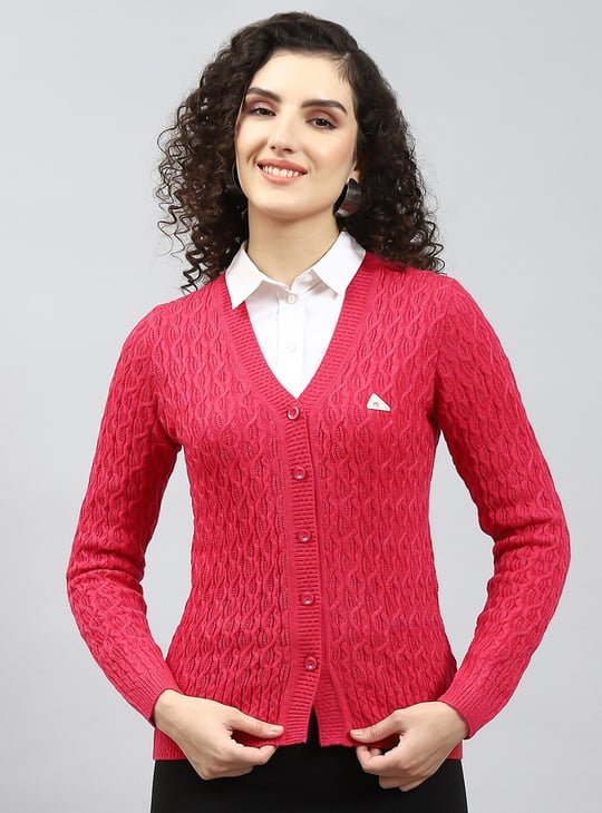 Top Ladies Knitted Jacket MONTE CARLO Women Knitted Cardigan