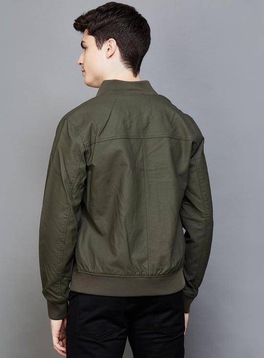 UNITED COLORS OF BENETTON Men Solid Jacket | Green