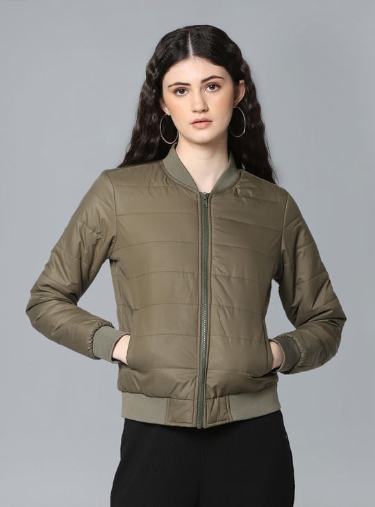 Flying machine olive green jacket deals