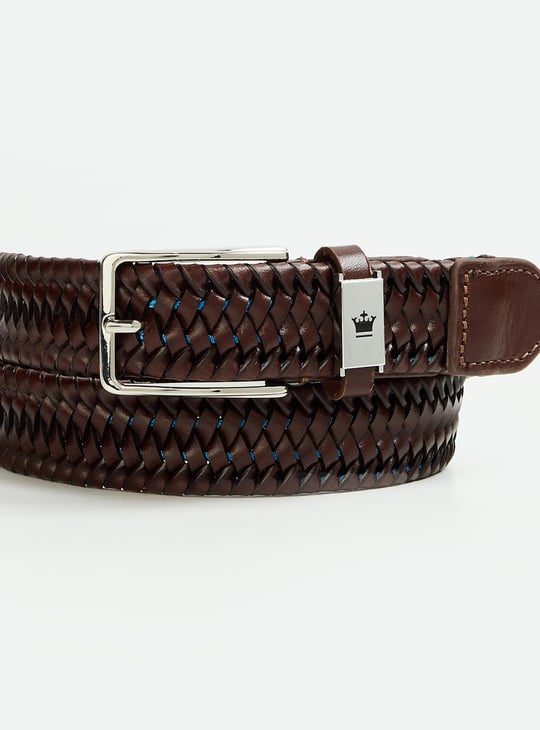 LOUIS PHILIPPE Men Leather Casual Belt