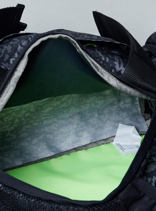 MAX Camouflage Print Duffle Bag with Shoulder Straps