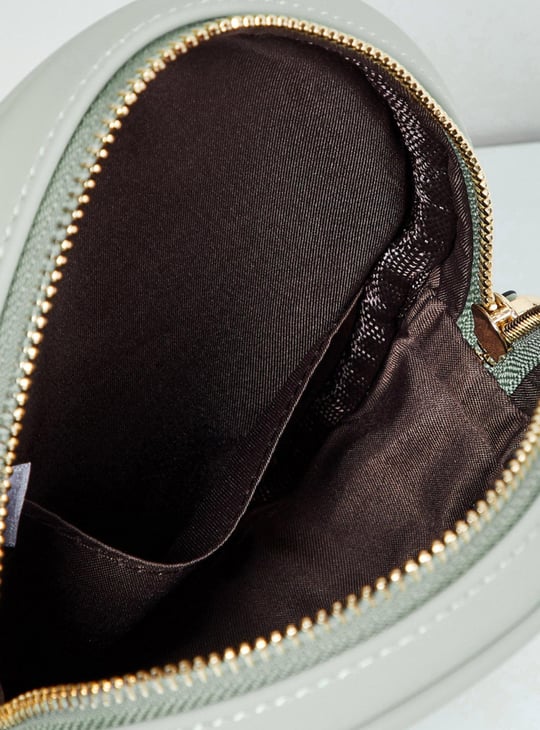 MAX Textured Circular Sling Bag