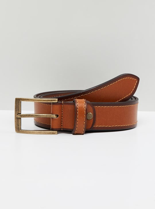 Solid Casual Belt