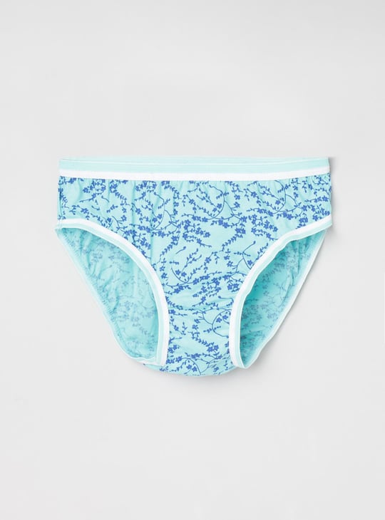 Girls Printed Brief - Pack of 3