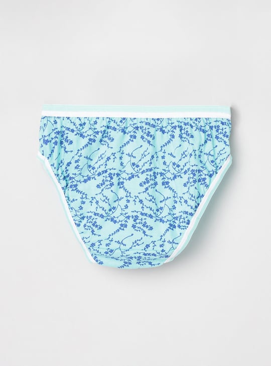 Girls Printed Brief - Pack of 3