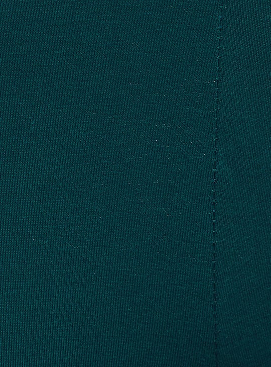 Women Solid Cropped Leggings 