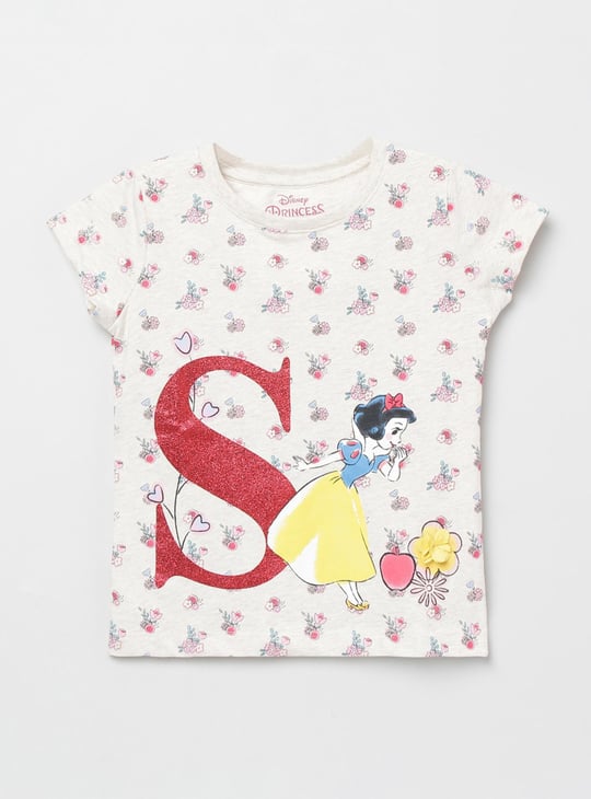 MAX Girls Printed Round Neck T-shirt