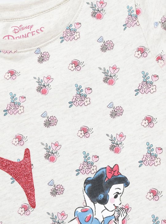 MAX Girls Printed Round Neck T-shirt