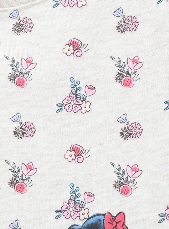 MAX Girls Printed Round Neck T-shirt