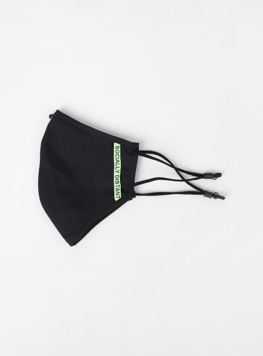 Men Printed Face Mask - Set of 3