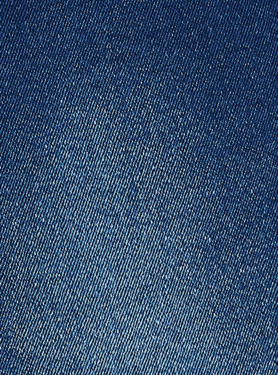 MAX Girls Medium-Washed Slim Fit Denim Jeans