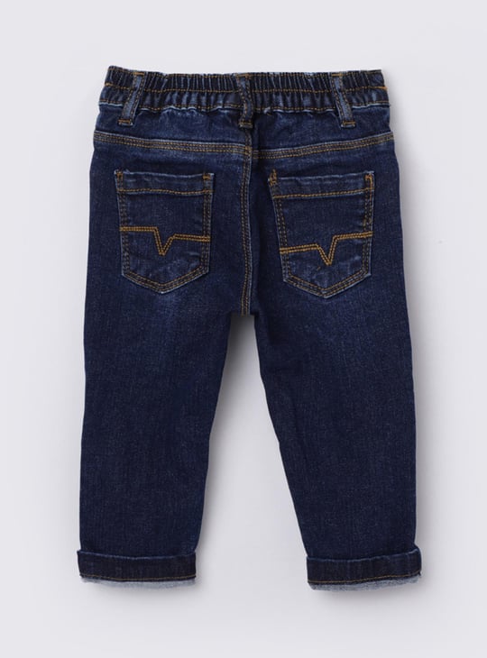 MAX Boys Solid Slim Fit Denim Jeans